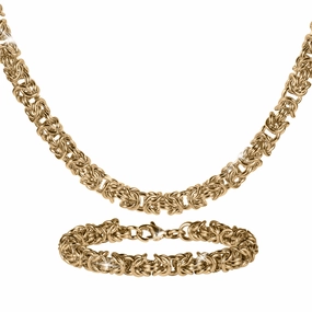 Golden Byzantine Collection suit-set  