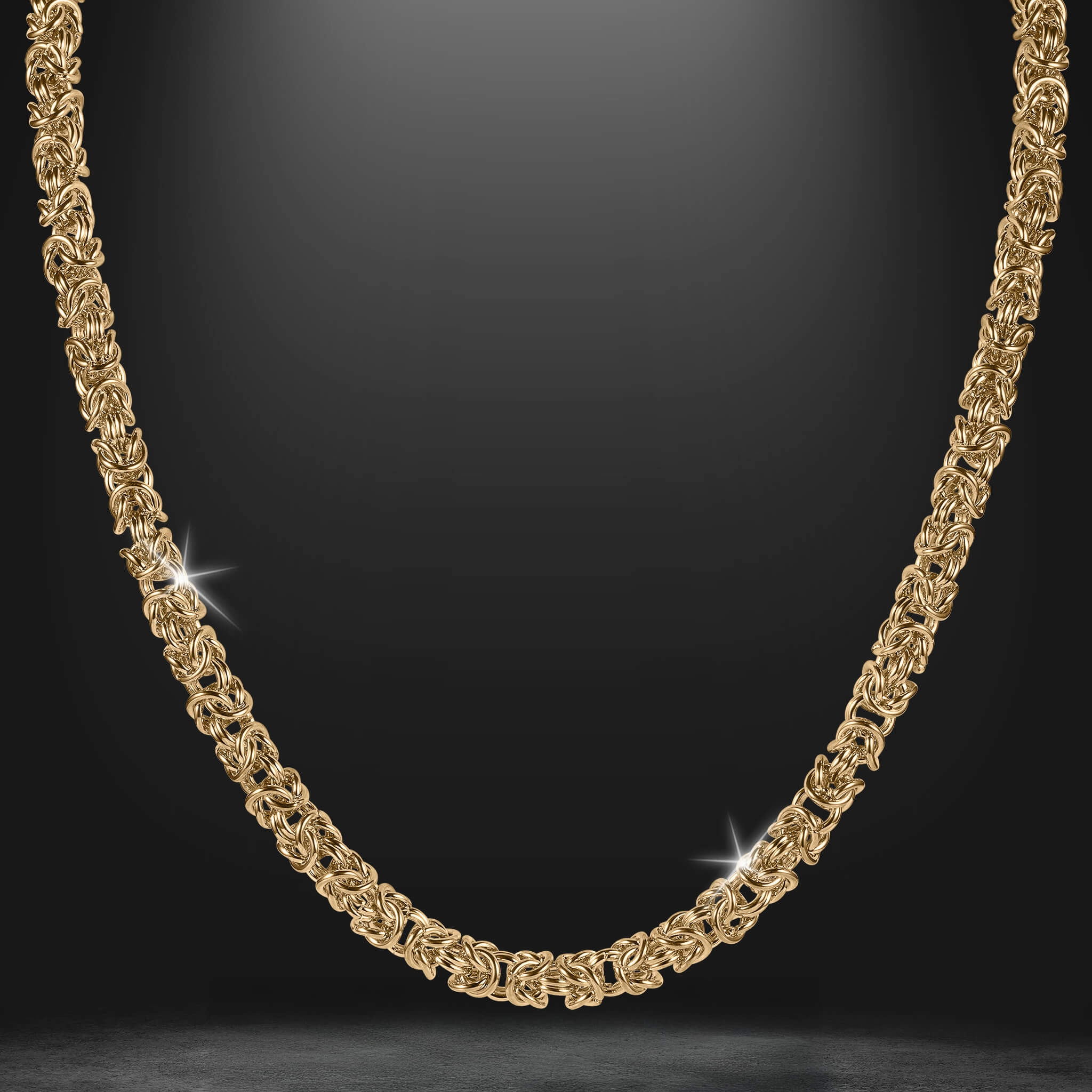 Golden Byzantine Necklace