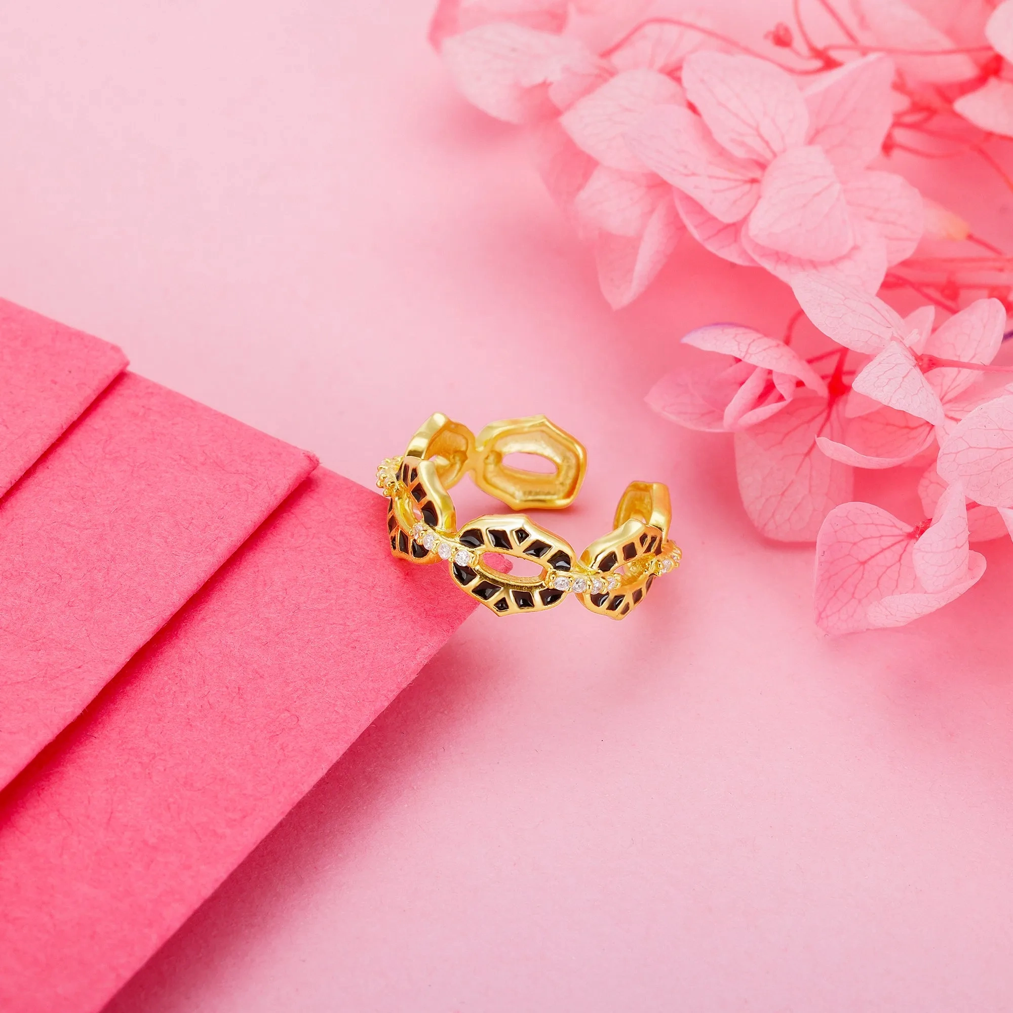 Golden Classic Grace Stackable Rings