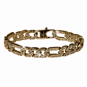 Golden Figaro Men's Bracelet 