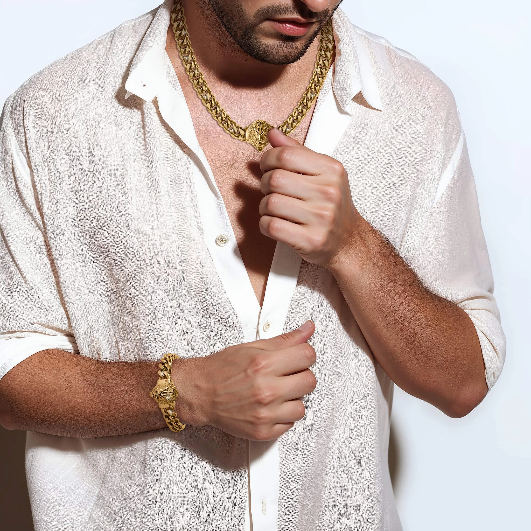 Golden Lionheart Bracelet