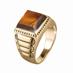 Golden Predator Men's Ring 