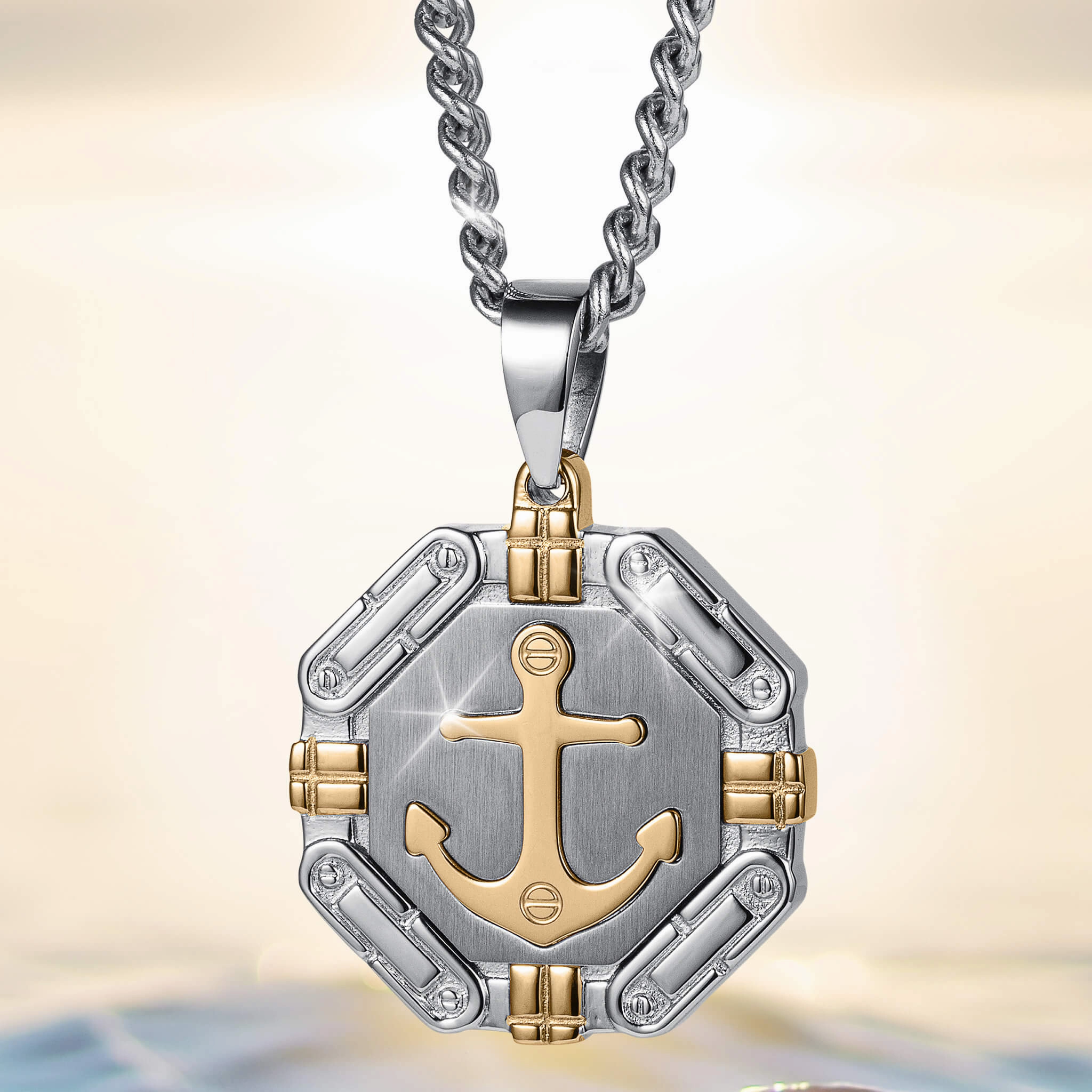 Golden Seas Men's Pendant