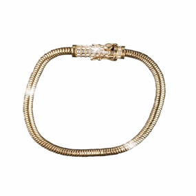 Golden Snake Chain Bracelet 