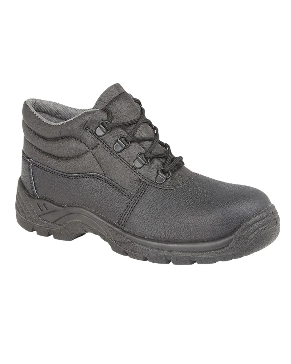 Grafters Polsterkragen D-Ring Sicherheits Chukka Stiefel Grafters Schuhe