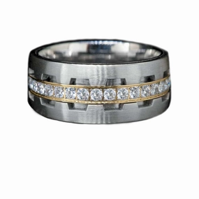Grand Prix Men's Ring Steel 