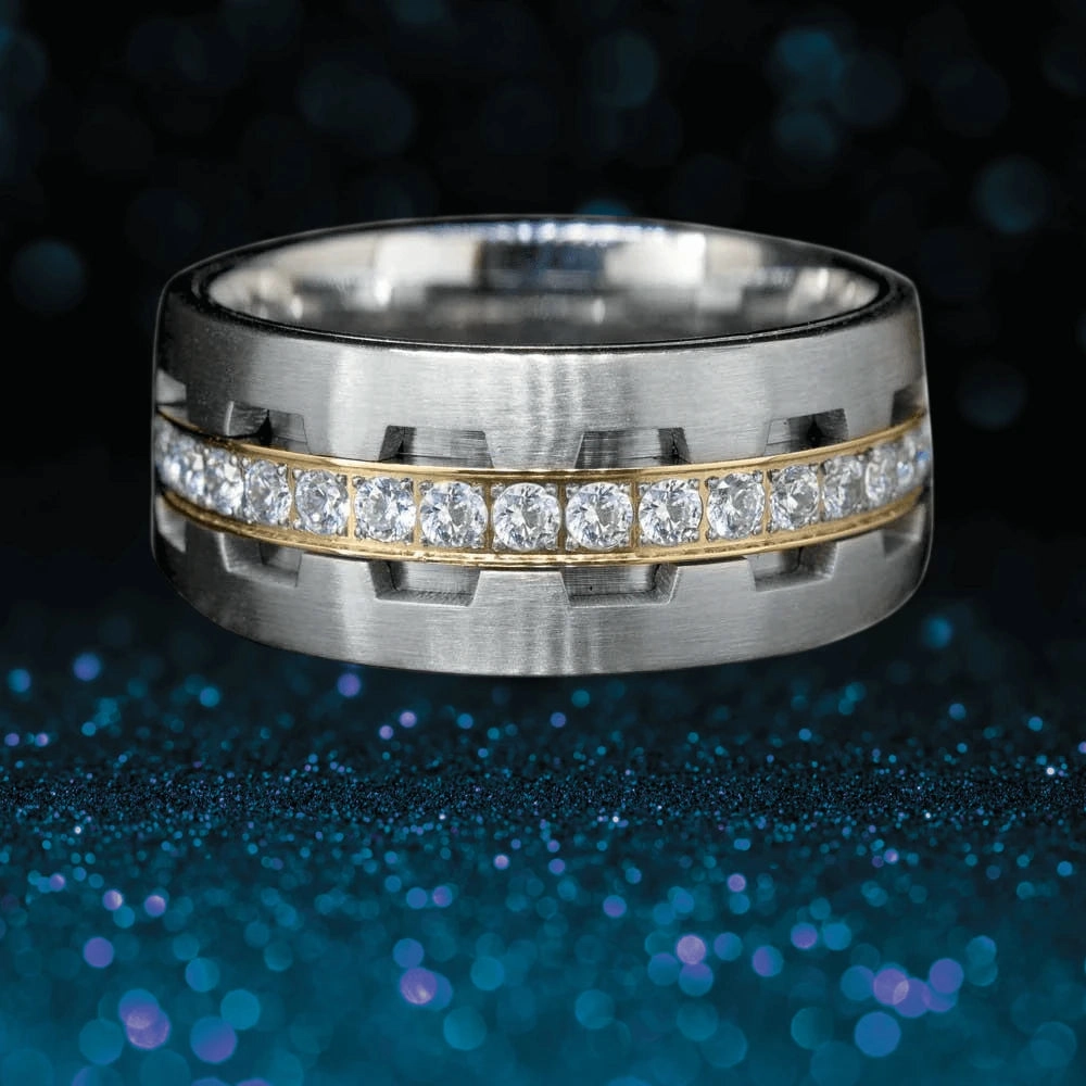 Grand Prix Men's Ring Steel