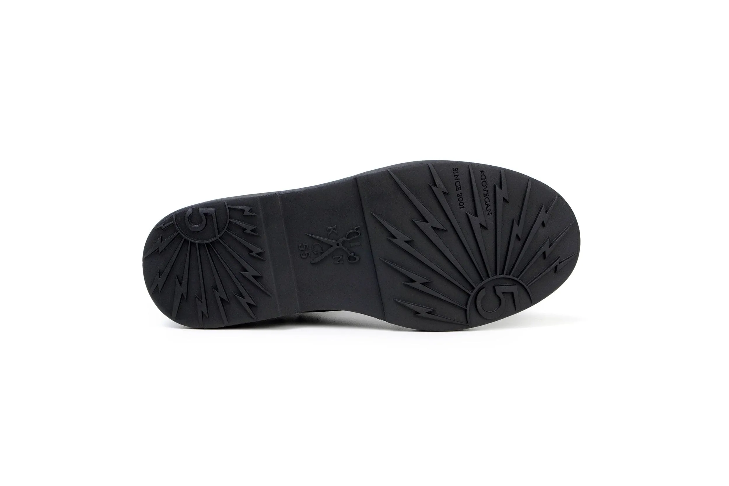 Green Laces x King55 Chelsea Vegan-Lederstiefel | Espresso Braun