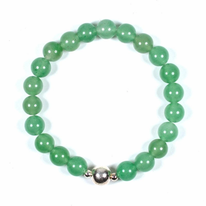 Green Tung Ling Jade Crystal Bracelet