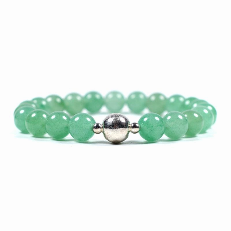 Green Tung Ling Jade Crystal Bracelet 
