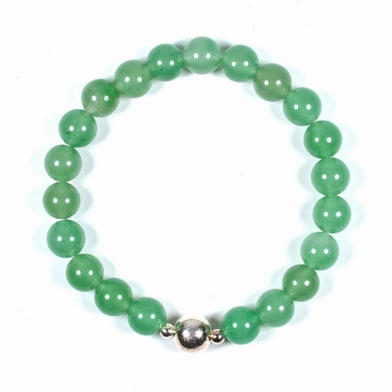 Green Tung Ling Jade Crystal Bracelet