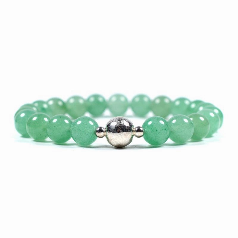 Green Tung Ling Jade Crystal Bracelet 