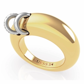Guess Pierced yellow Ladies Ring fashion-jewelry  