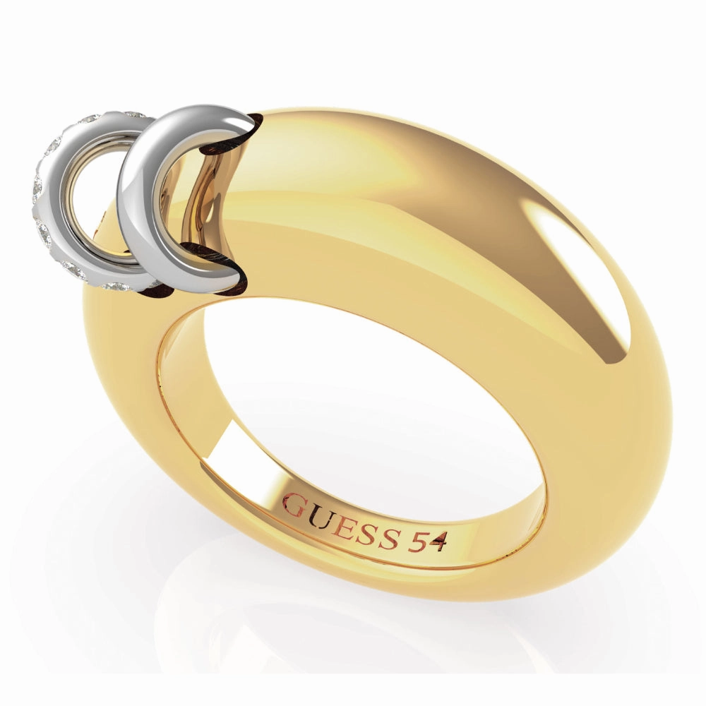Guess Pierced yellow Ladies Ring fashion-jewelry  
