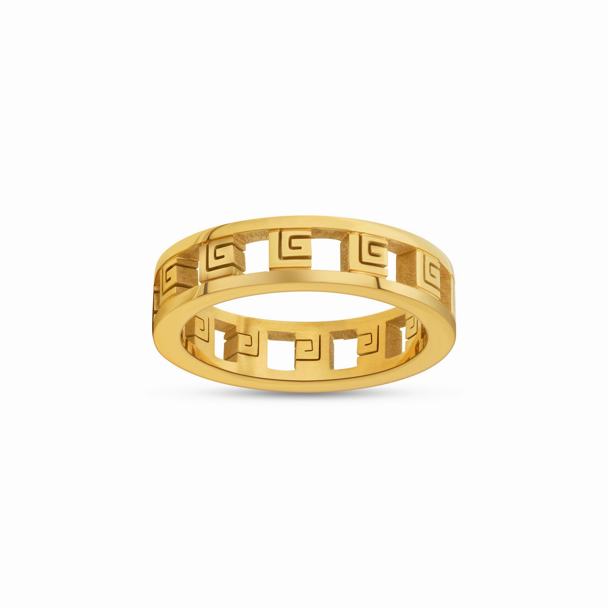 Guy Laroche Audrey Ladies Gold-Plated Ring Size 54
