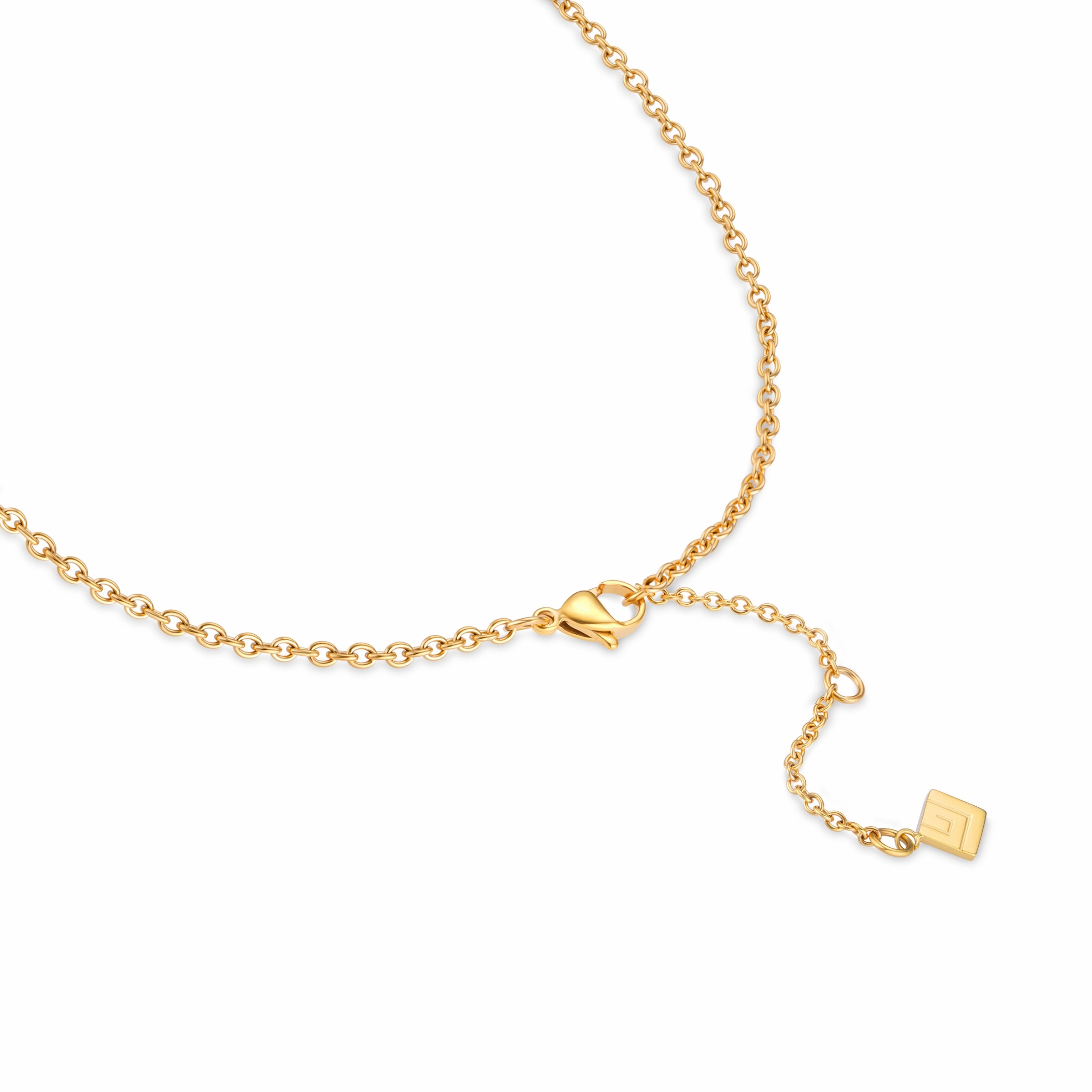 Guy Laroche Audrey Long Gold-Plated Necklace With Crystals