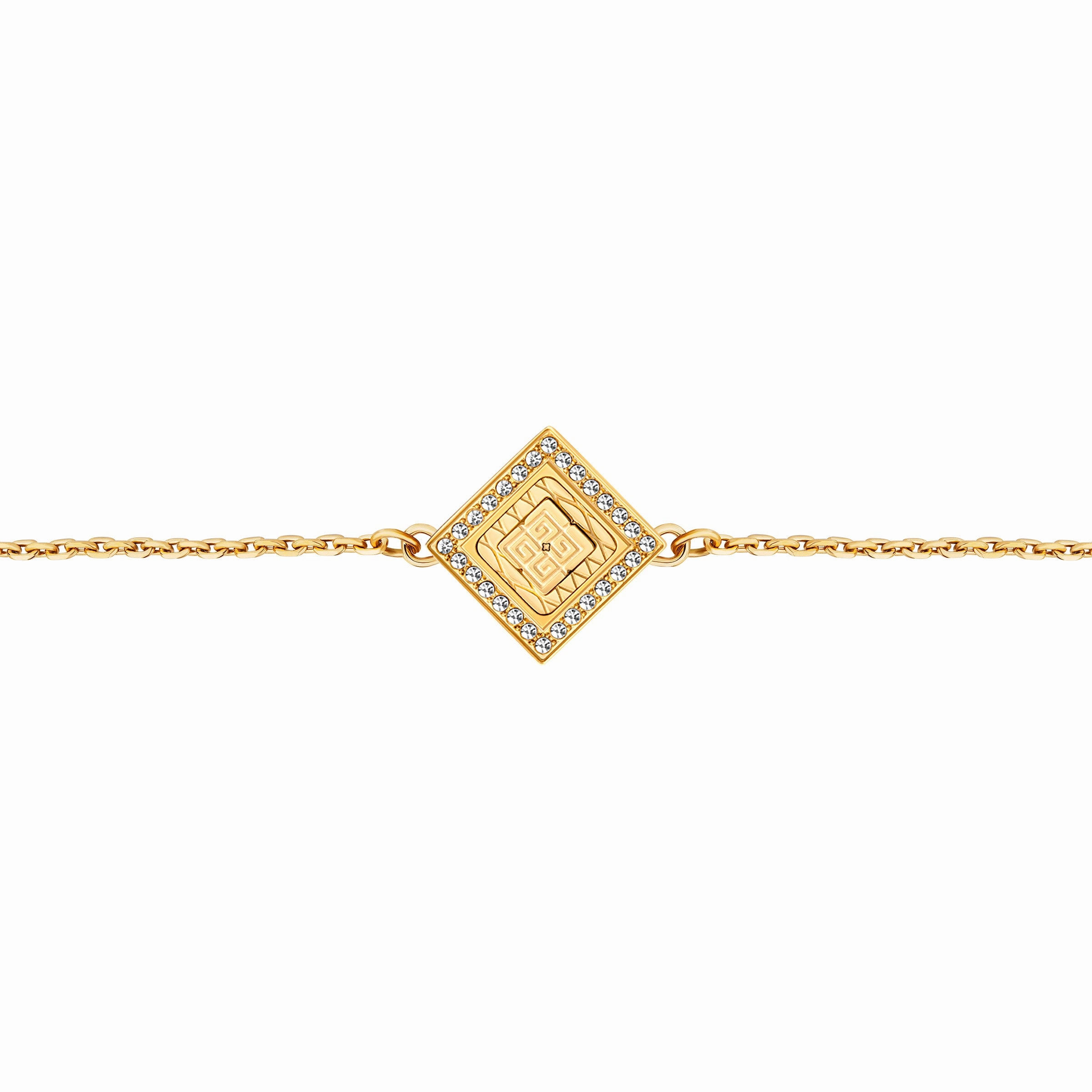 Guy Laroche Eva Gold-Plated Bracelet With Crystals