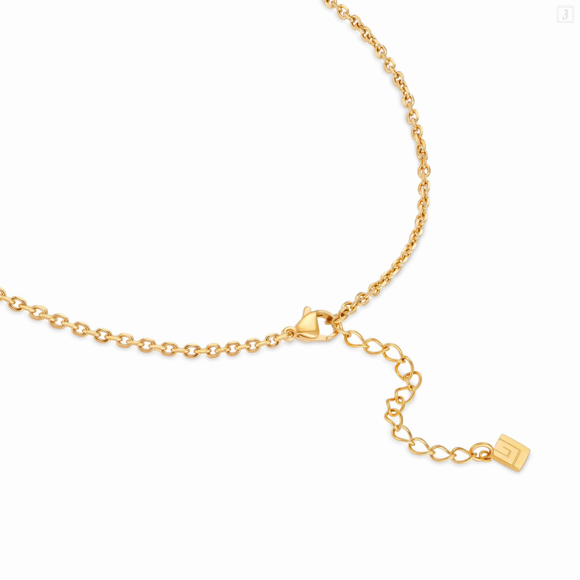 Guy Laroche Eva Ladies Gold Plated Necklace With Crystals