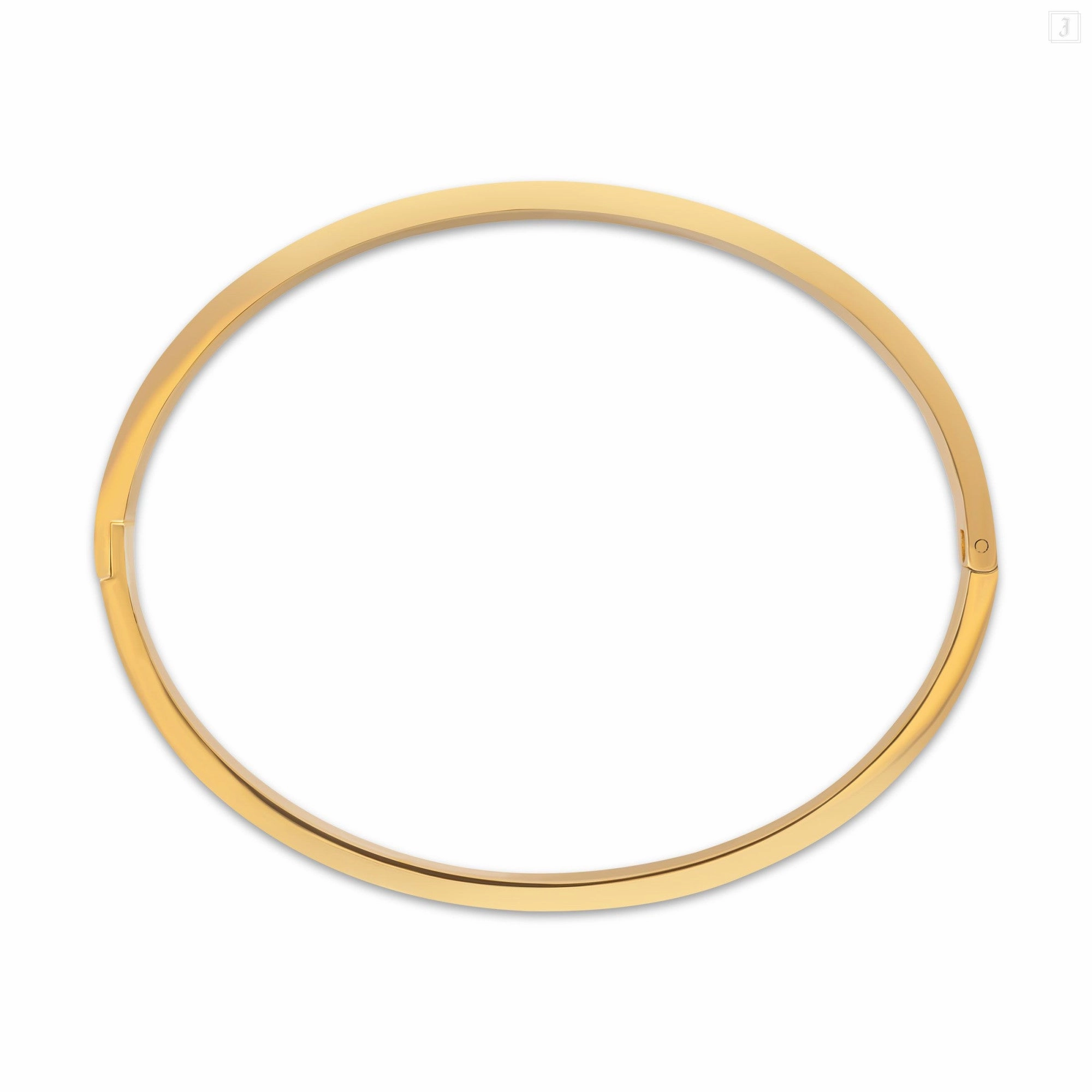 Guy Laroche Grace Ladies Gold Plated Bangle Wirh MOP & Crystals