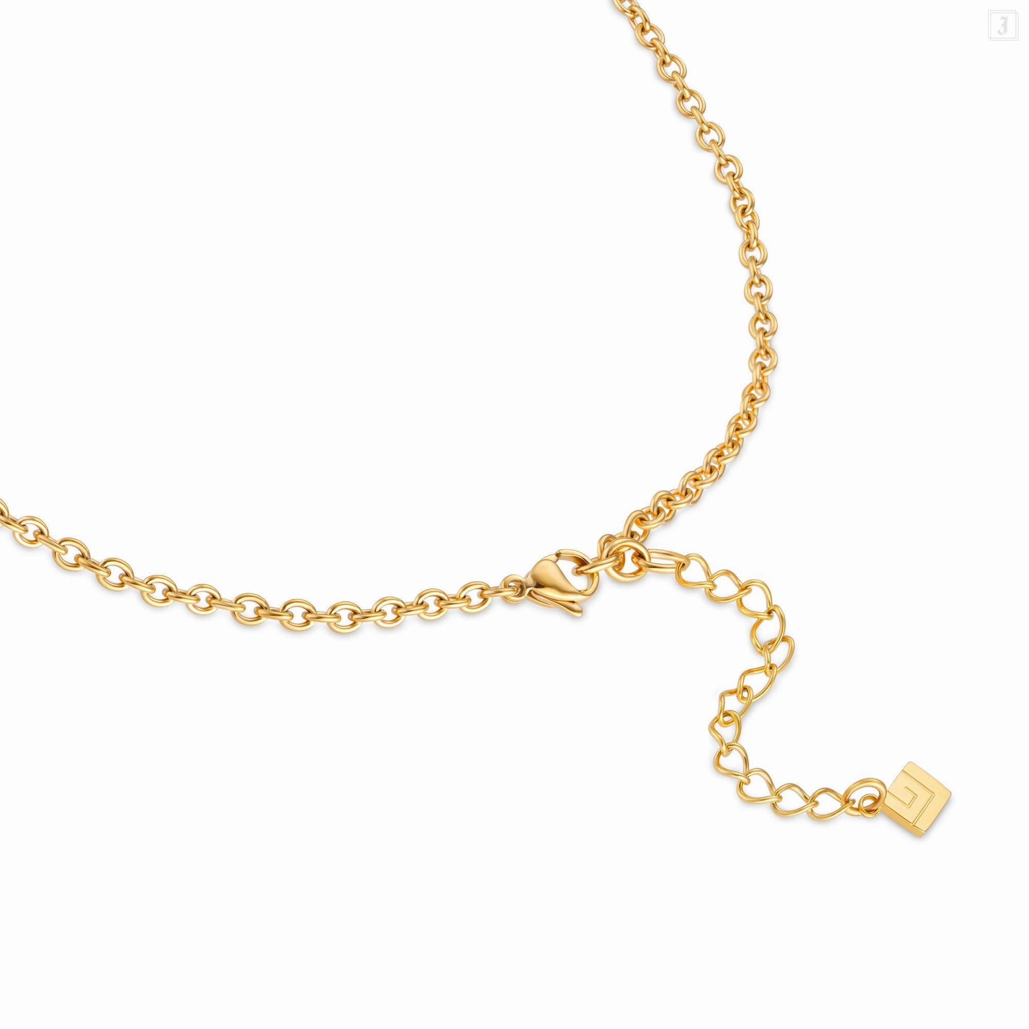 Guy Laroche Vivienne Ladies Gold Plated Necklace with Crystals