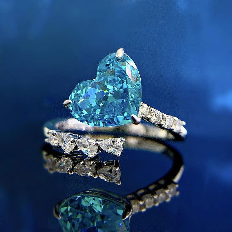Hailanbao High Carbon Diamond Ring