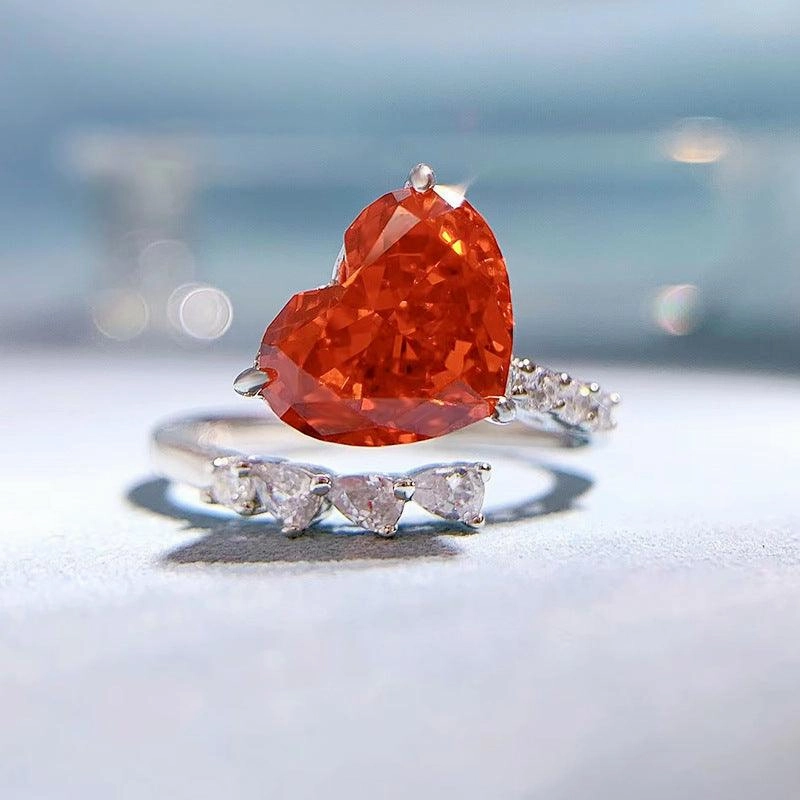 Hailanbao High Carbon Diamond Ring