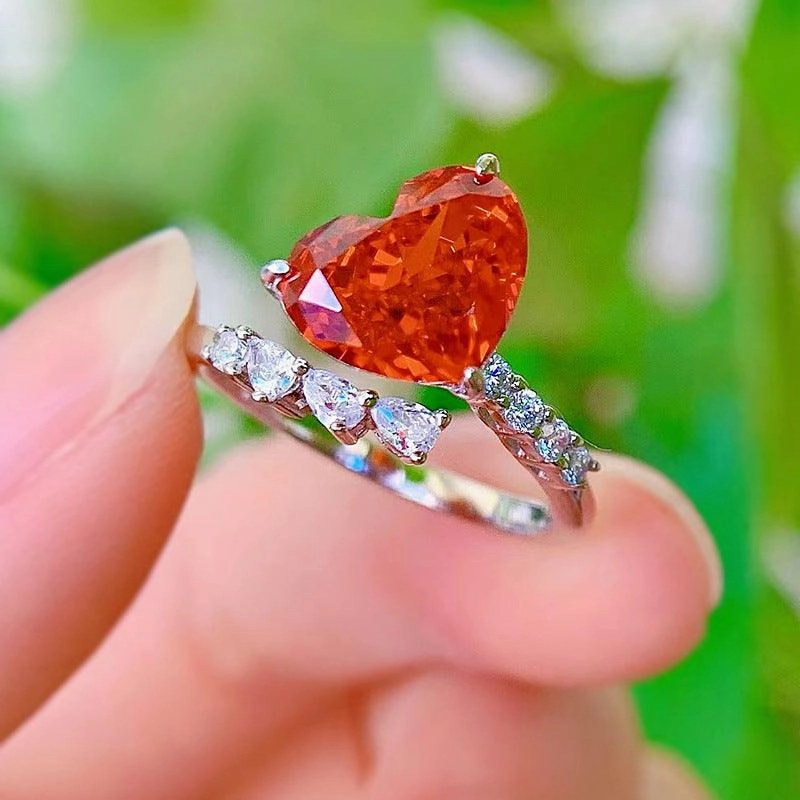 Hailanbao High Carbon Diamond Ring