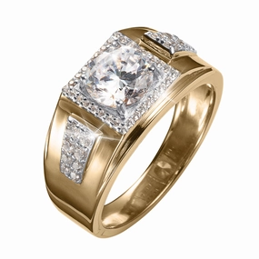 Hamptons Halo Mens Ring 