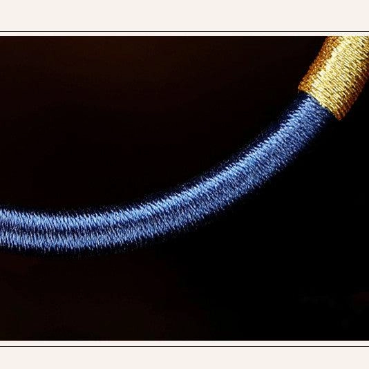 Hand Woven Bracelet Datura Knot Bracelet Male