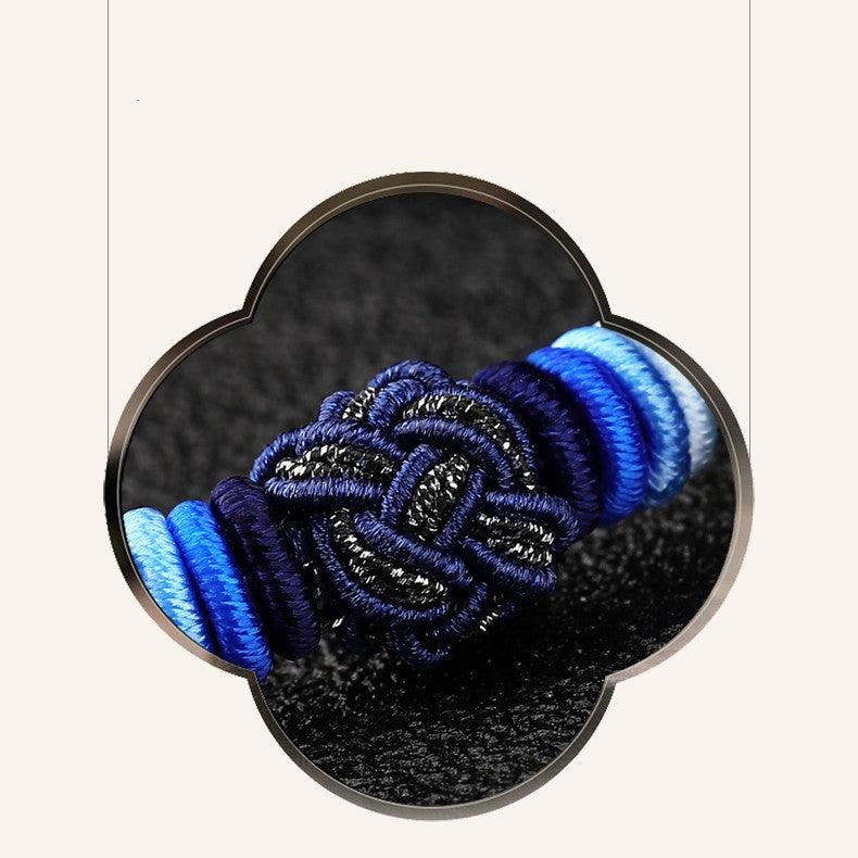 Hand Woven Bracelet Datura Knot Bracelet Male