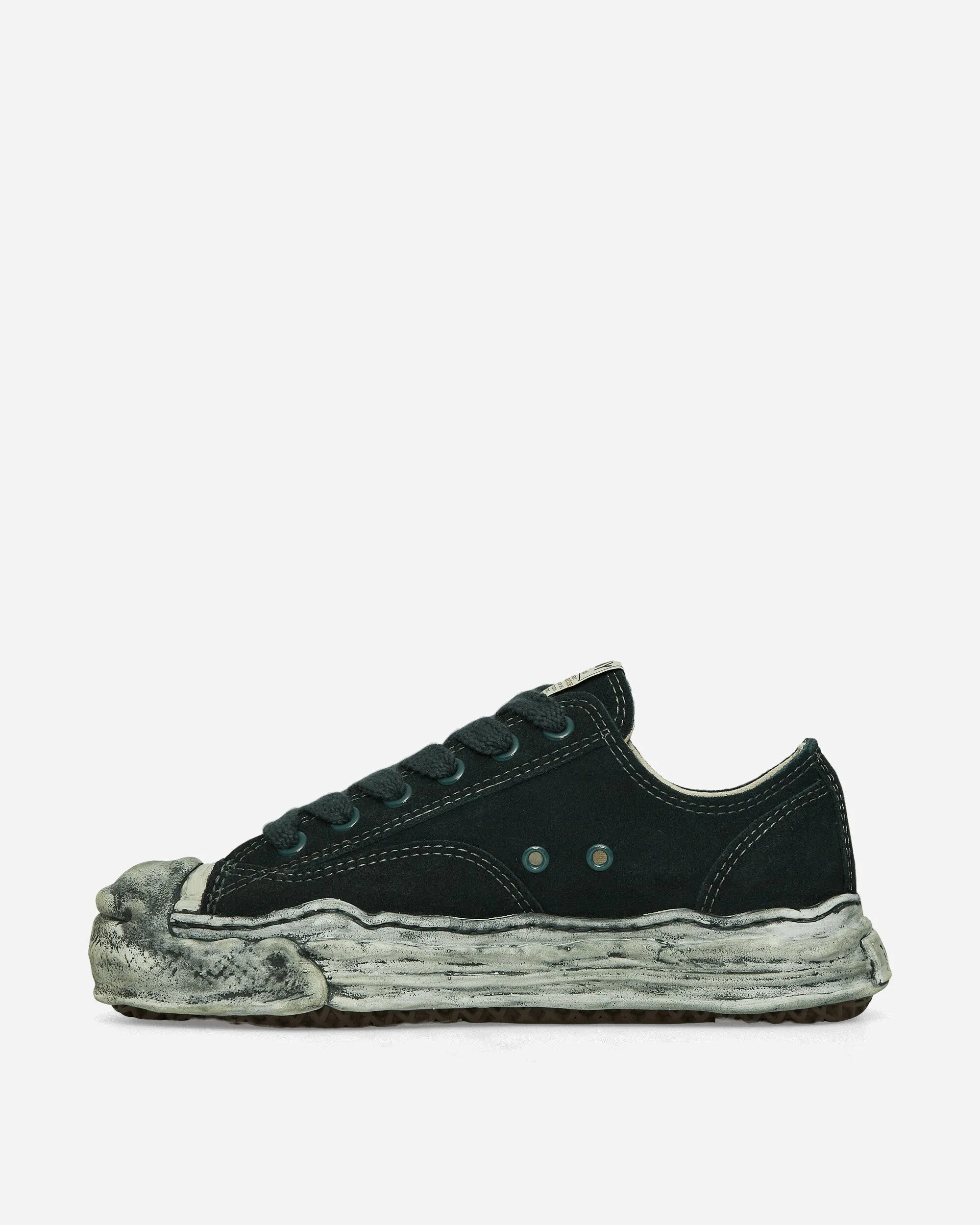 Hank OG Sohlen Wildleder Sneakers Grün