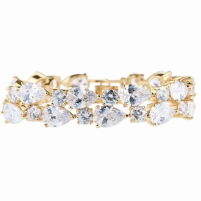 Harlow Gold Bracelet hand-chain-bracelet  