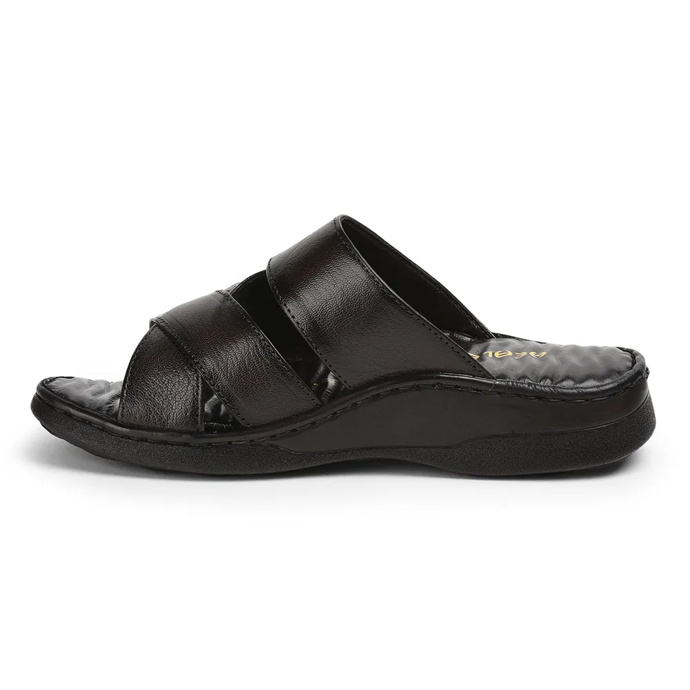 Healers By Liberty Men 2191-51 Braune Bequeme Hausschuhe
