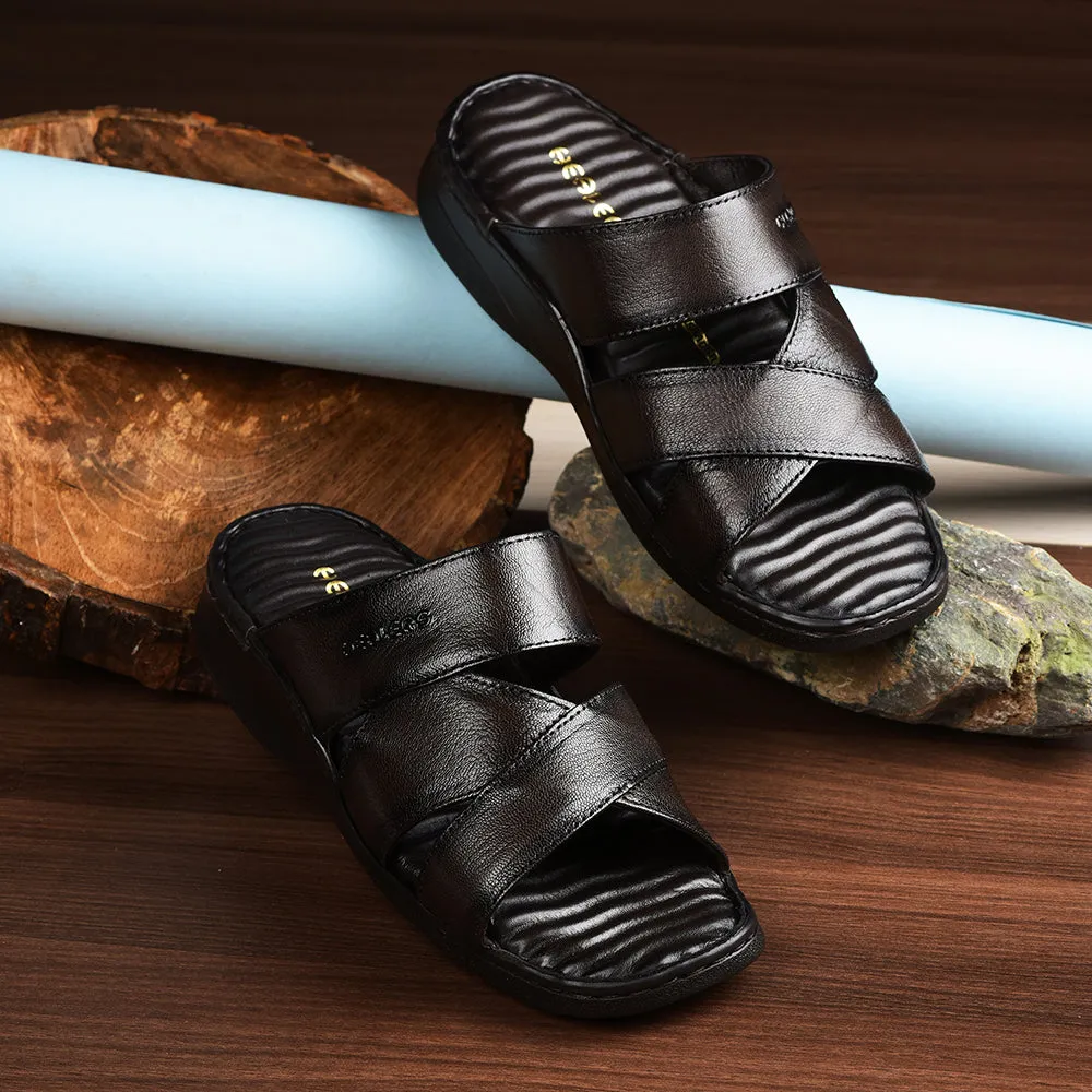 Healers By Liberty Men 2191-51 Braune Bequeme Hausschuhe