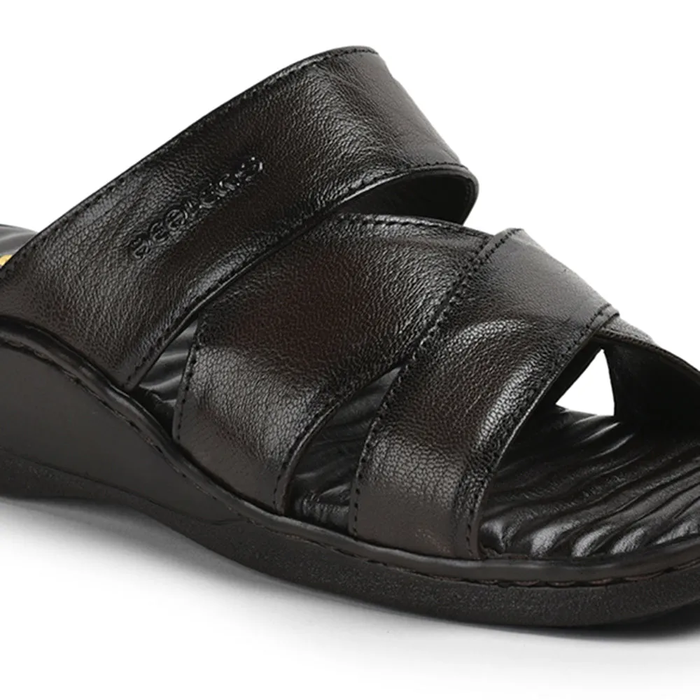 Healers By Liberty Men 2191-51 Braune Bequeme Hausschuhe