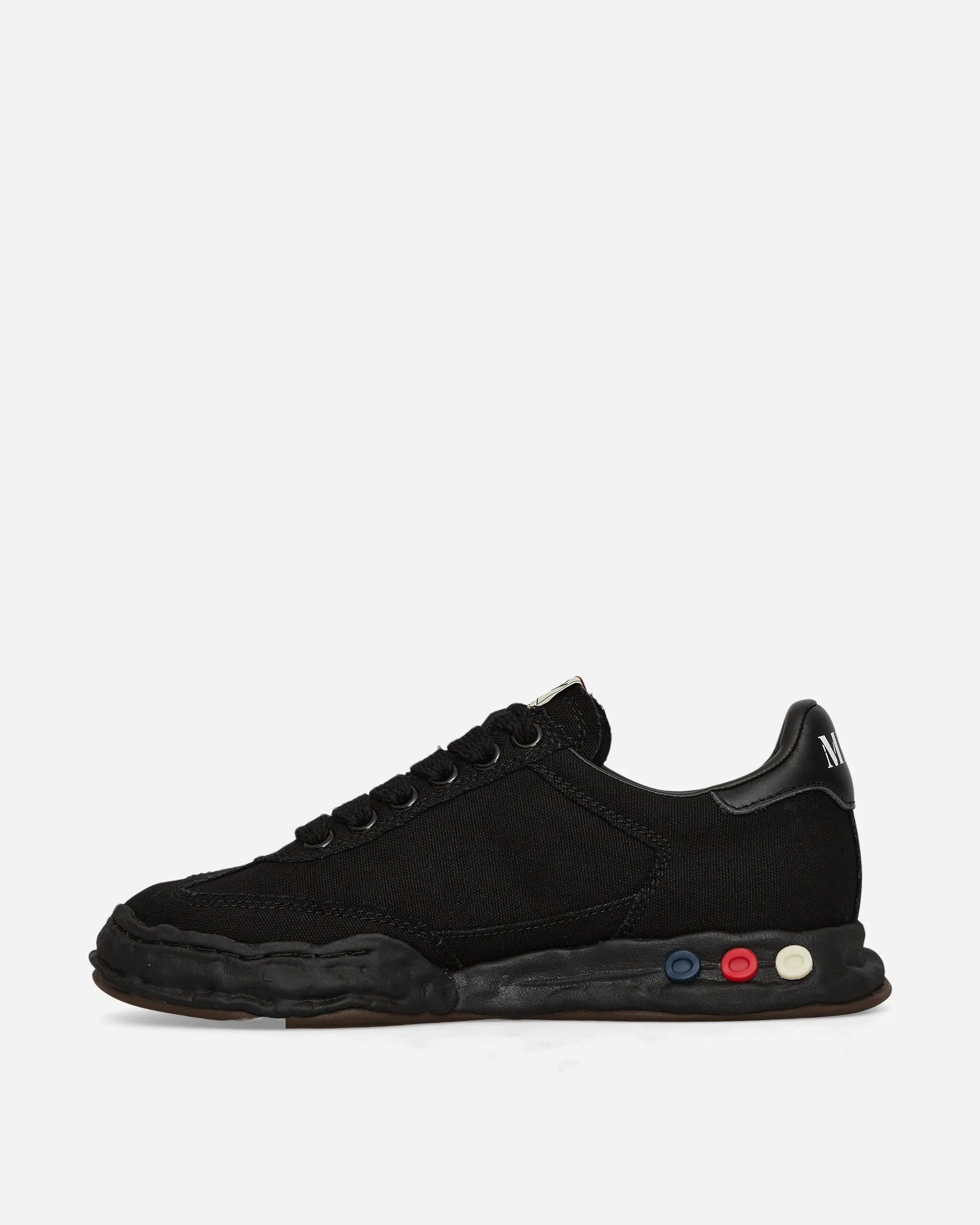 Herbie OG Sohlen Leinwand Niedrige Sneakers Schwarz