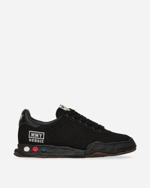 Herbie OG Sohlen Leinwand Niedrige Sneakers Schwarz