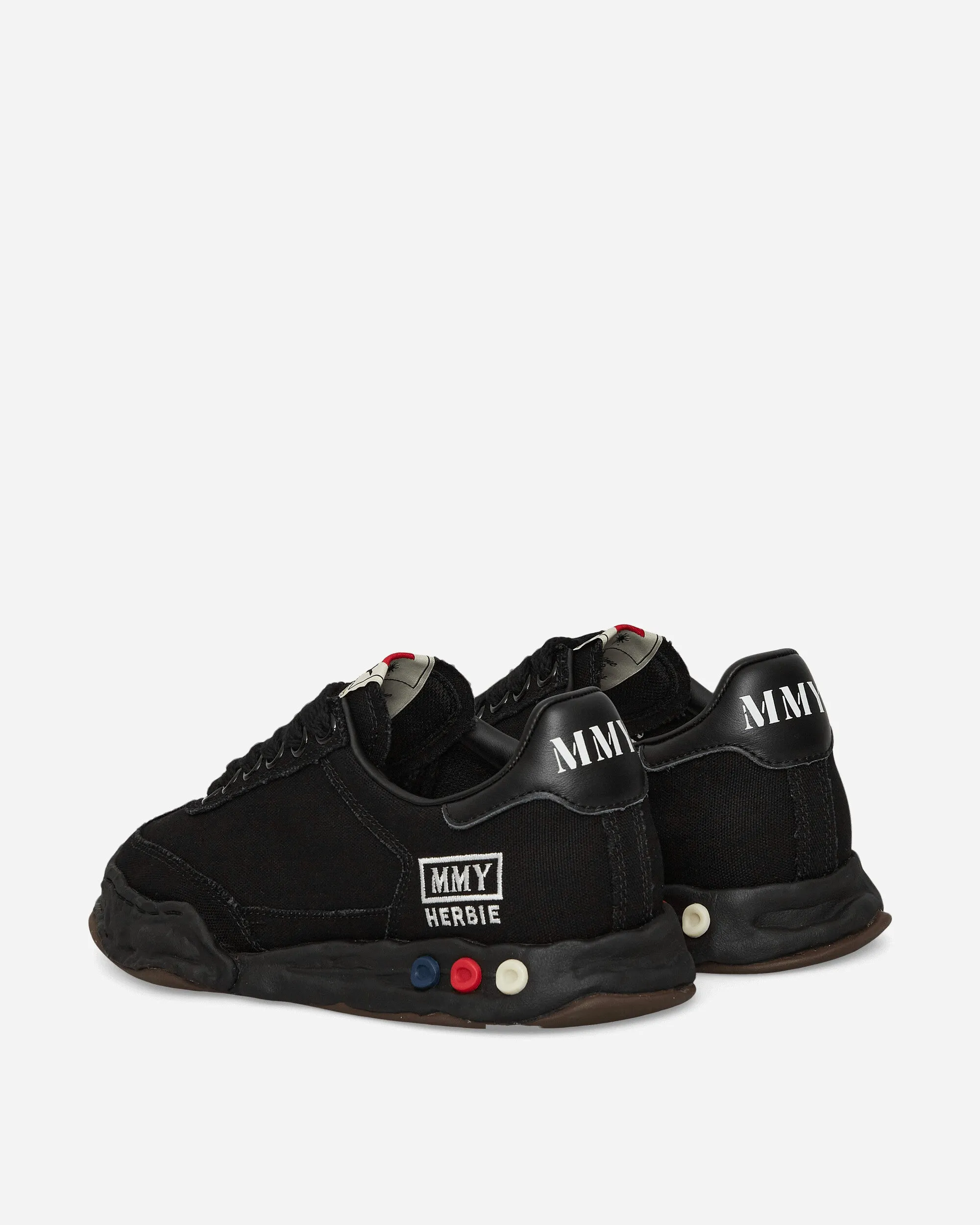 Herbie OG Sohlen Leinwand Niedrige Sneakers Schwarz