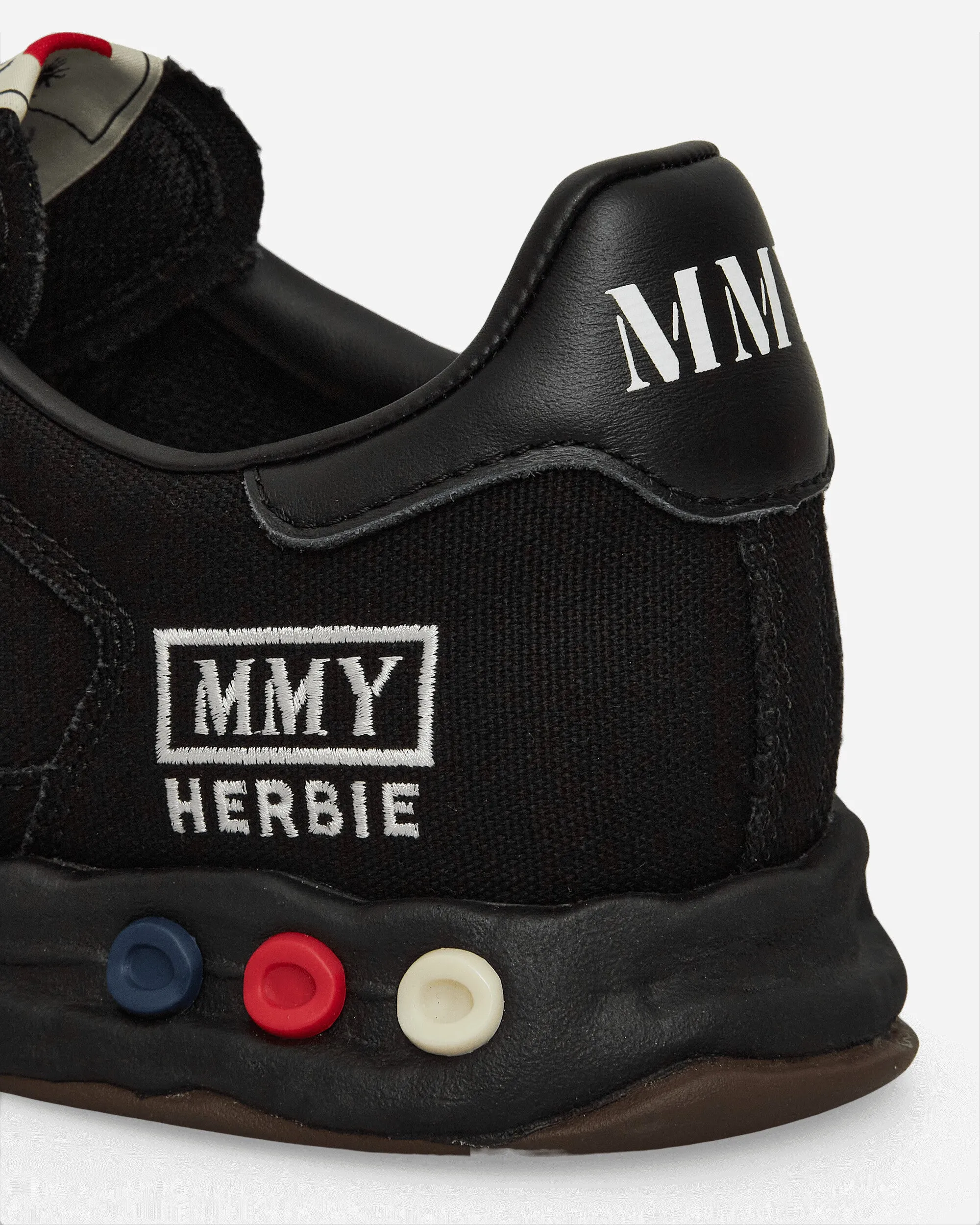 Herbie OG Sohlen Leinwand Niedrige Sneakers Schwarz