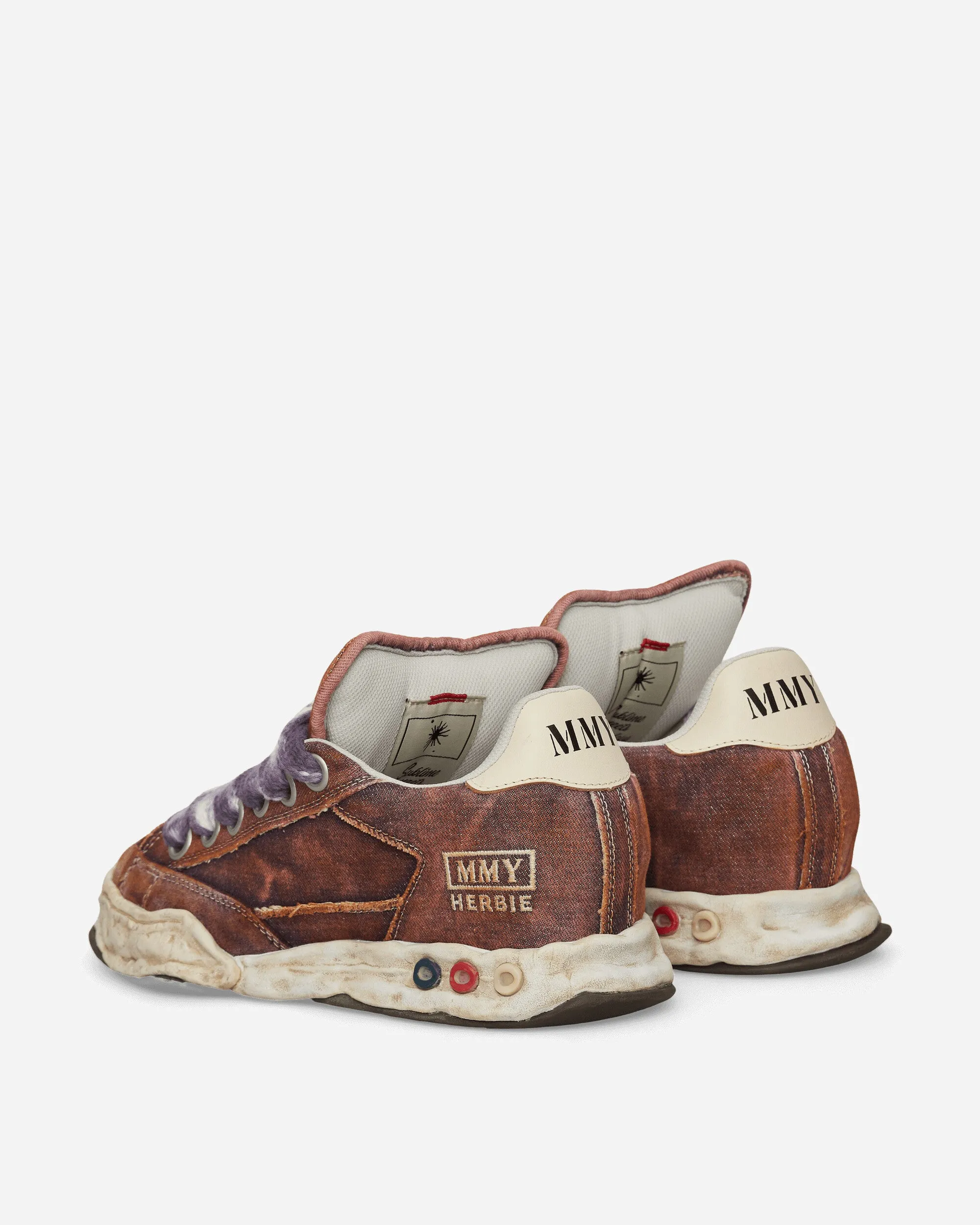 Herbie OG Sole Puffer Canvas Low Sneakers Lila