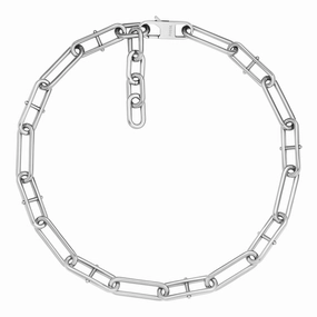 Heritage D-Link Stainless Steel Chain Necklace fashion-jewelry  
