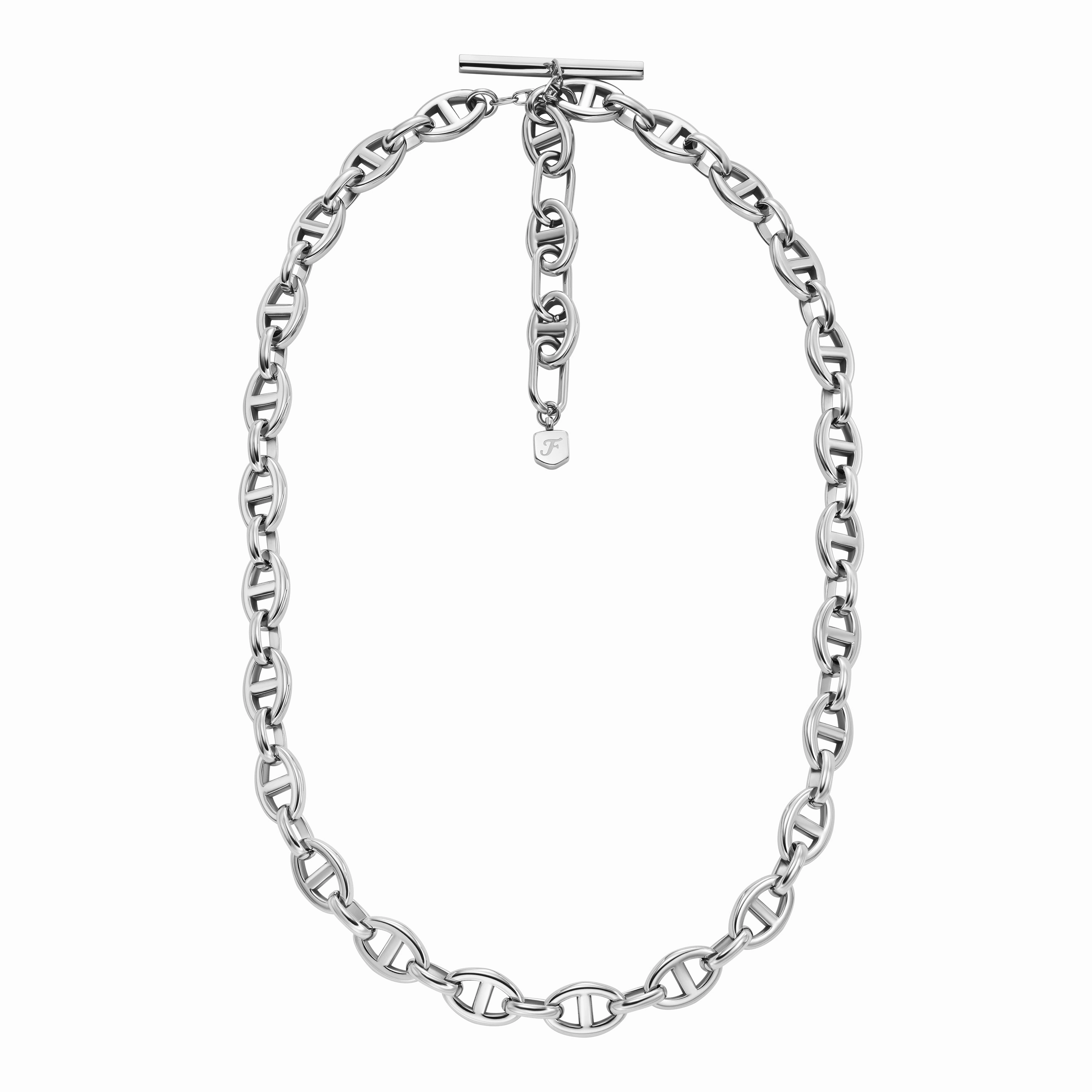 Heritage D-Link Stainless Steel Chain Necklace