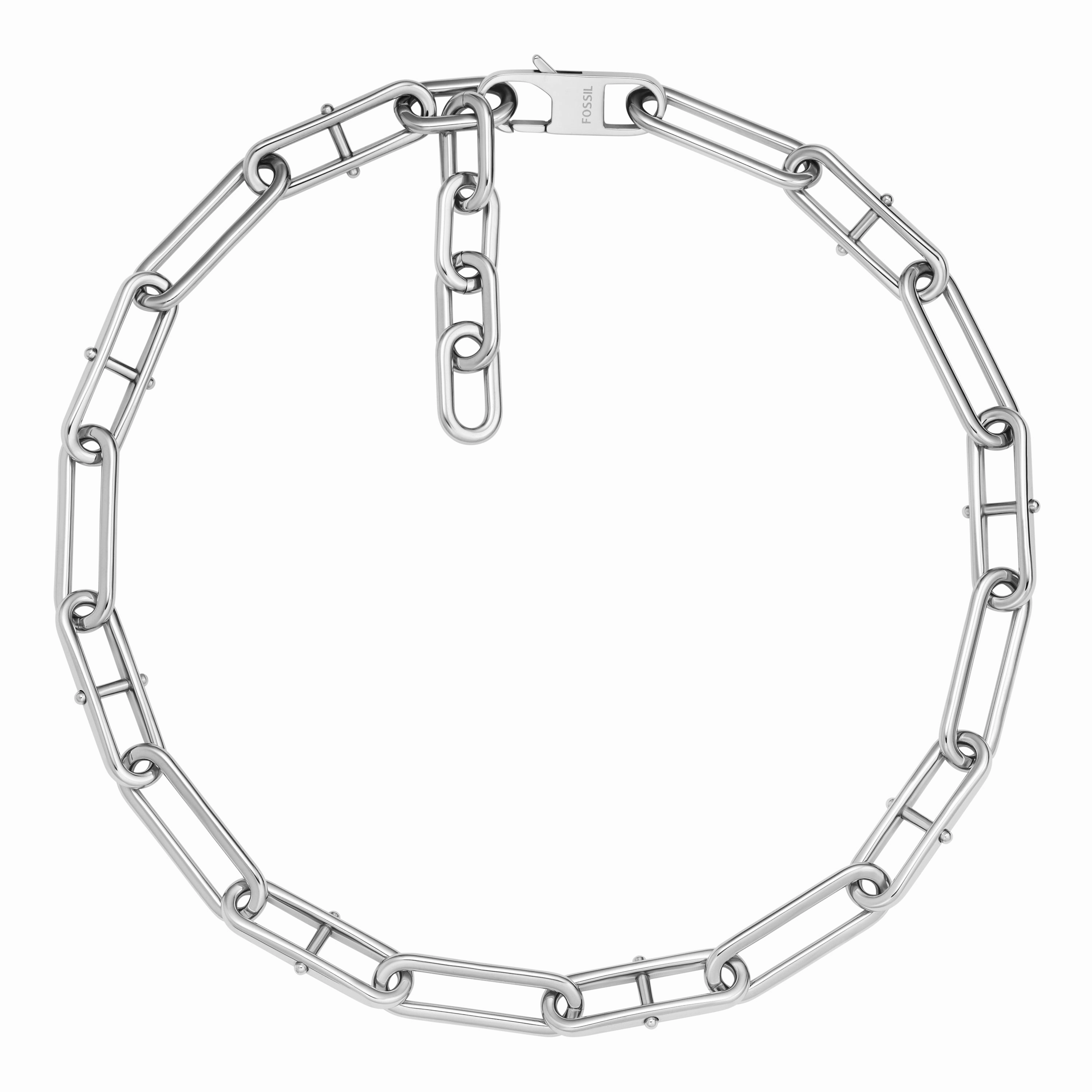 Heritage D-Link Stainless Steel Chain Necklace fashion-jewelry  