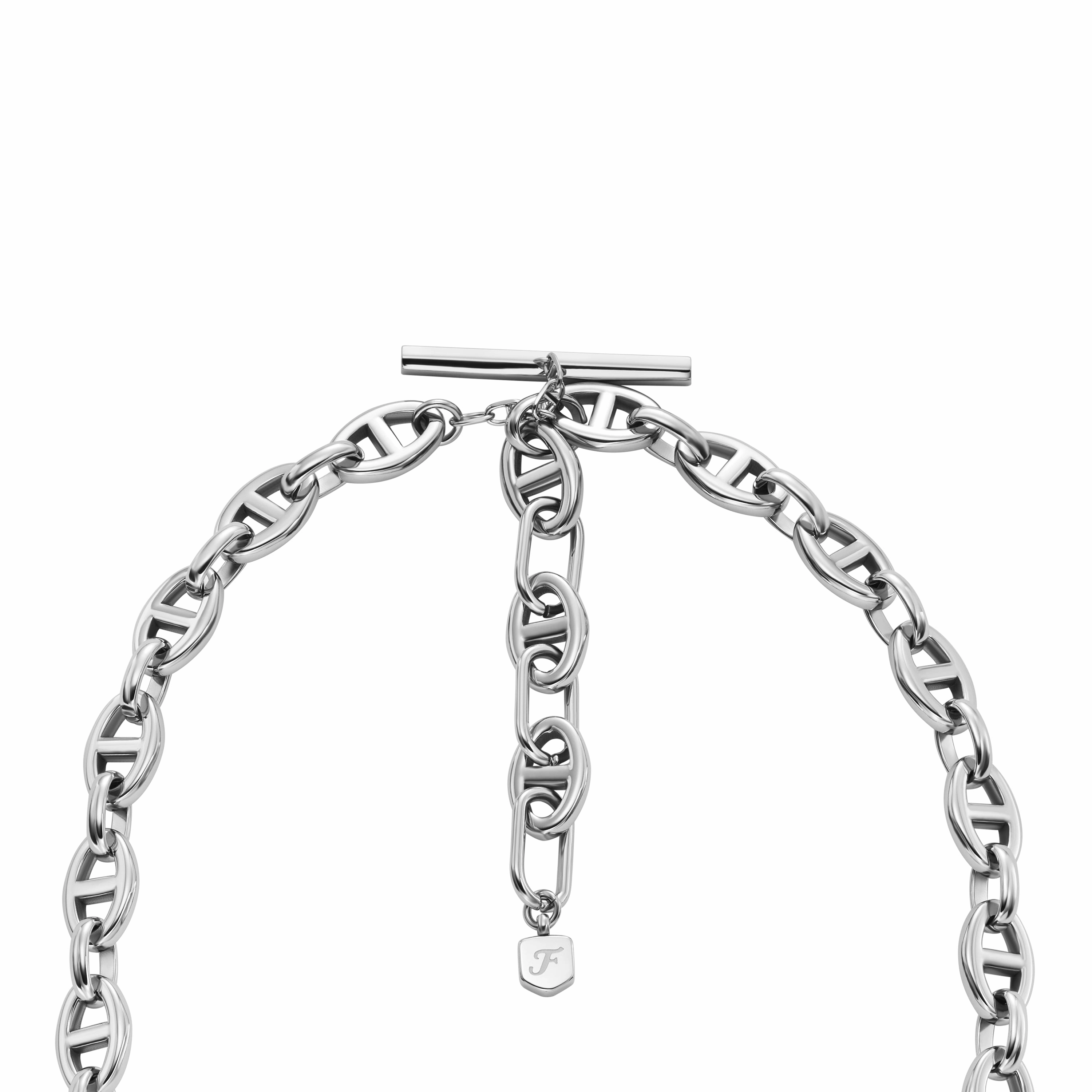 Heritage D-Link Stainless Steel Chain Necklace