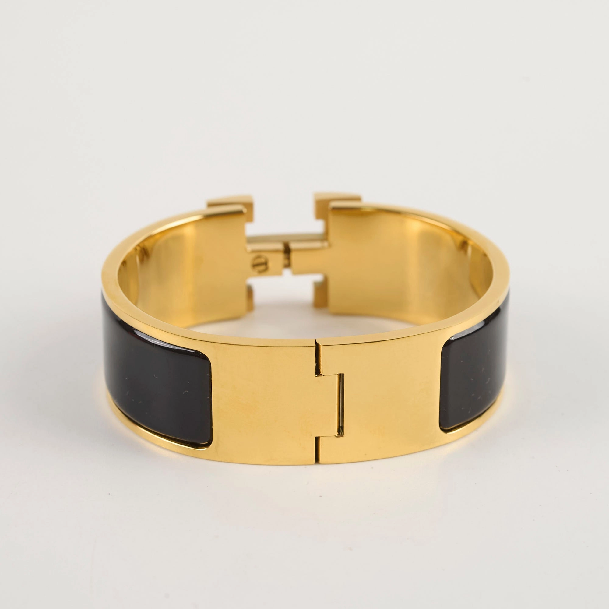 Hermes Clic Clac H Bracelet PM Black