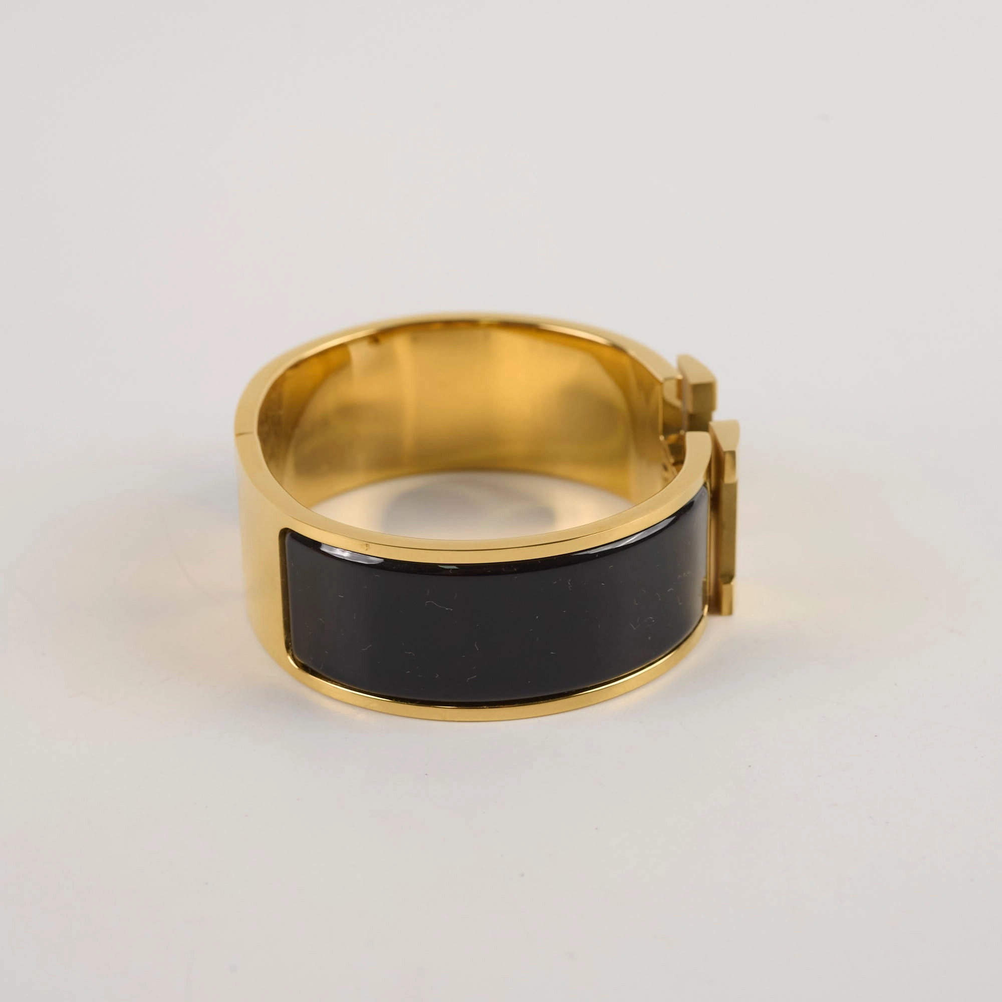 Hermes Clic Clac H Bracelet PM Black