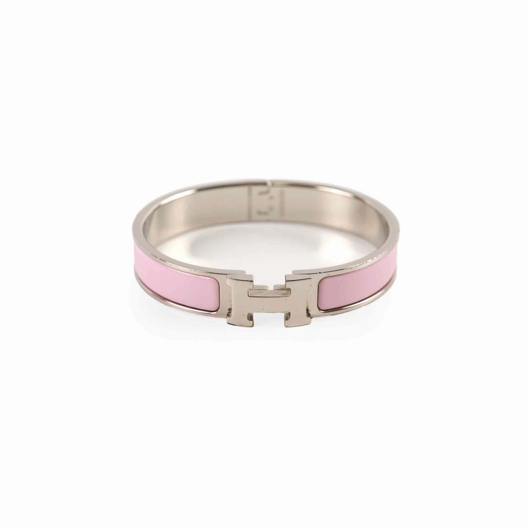 Hermes Clic H Bracelet GM Rose hand-chain-bracelet  
