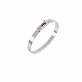 Hermes Diamond Kelly Bangle Size SH hand-chain-bracelet  