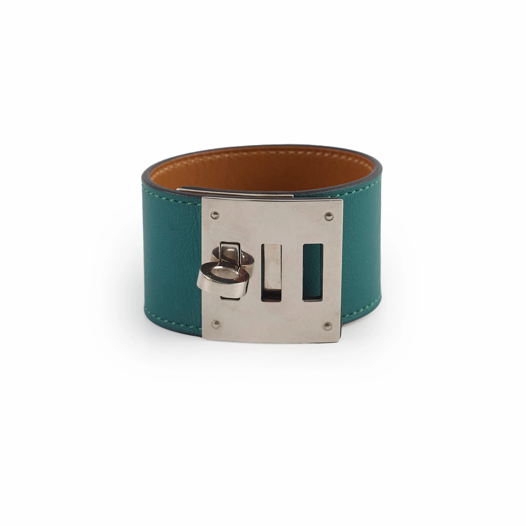 Hermes Dog Bracelet Swift Malachite hand-chain-bracelet  