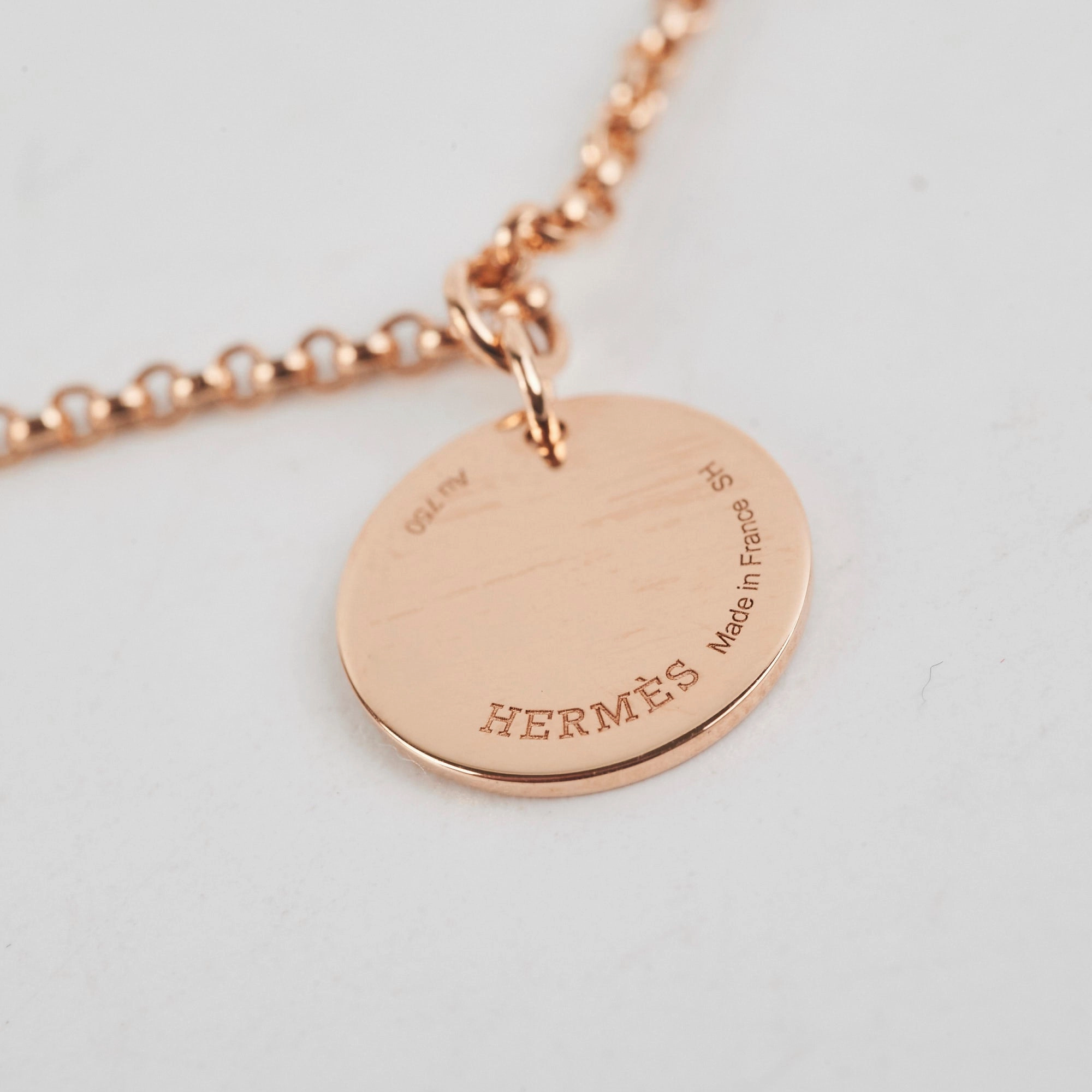 Hermes Ex Libris PM Bracelet Rose Gold 2024